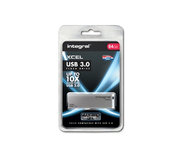 Integral XCEL USB 3.0 64GB Aluminium