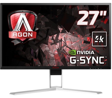 AOC AGON AG271UG Rood, Zilver, Zwart