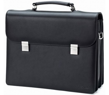 Toshiba Lederen draagtas (15.4", Zwart)