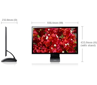 Samsung Syncmaster C23A550U Zwart