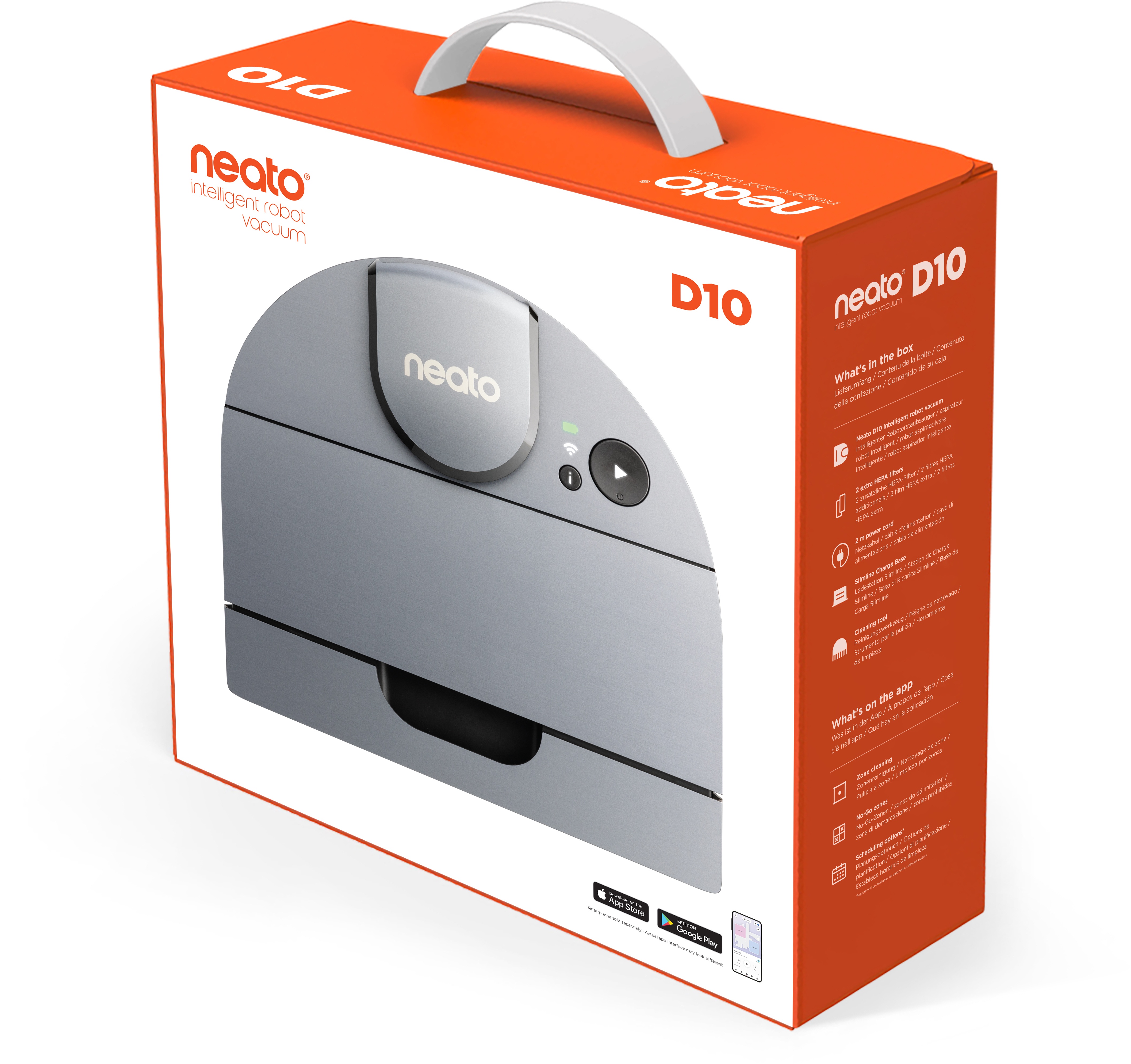 Neato Robotics D10 Kenmerken Tweakers