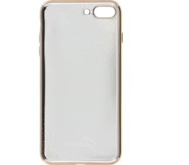 Guess Dots Soft TPU Case - Apple iPhone 7 Plus (5.5") - Zwart Zwart