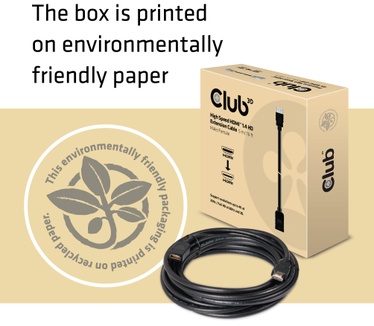 Club 3D HDMI 1.4 verlengkabel HD 5 meter Zwart
