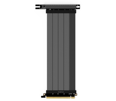 Zalman Riser Cable for vertical mounting of VGA, PCI-E 4.0x16 (GEN4), Length 220mm, 90 graden