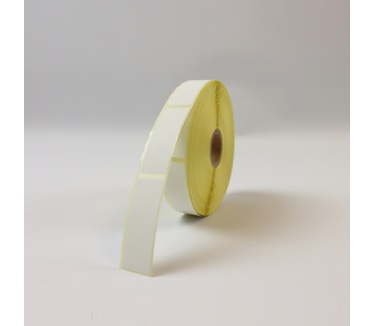 Brother Direct thermische, voorgestanste labelrol - zwart op wit, 19 x 54 mm
