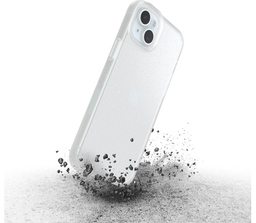 Otterbox React Series voor iPhone 15 Plus, Stardust (Clear Glitter) (iPhone 15 Plus) Transparant