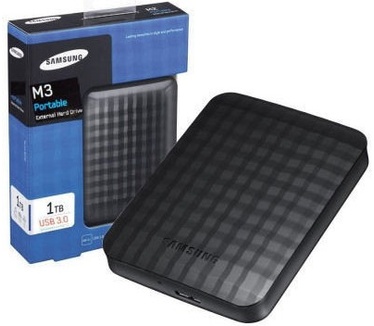 Samsung M3 Portable 1TB Zwart