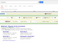 Google interactieve timeline