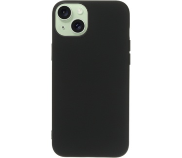 Mobiparts Silicone Cover Apple iPhone 15 Plus Black
