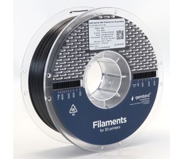 Gembird 3DP-ABS1.75HY-01-BK