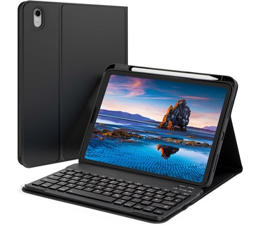 Accezz QWERTZ Bluetooth Keyboard Bookcase