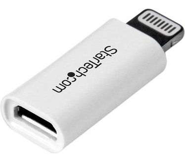 Startech.com Witte Apple 8-polige Lightning-connector naar Micro USB-adapter voor iPhone / iPod / iPad