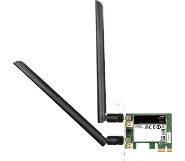 D-Link DWA-582 Wireless AC1200 Dual Band PCI Express Adapter