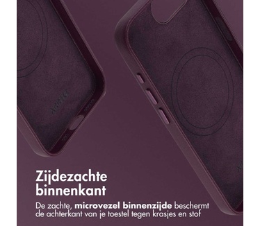 Accezz MagSafe Leather Backcover