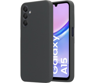 Mobiparts Silicone Cover Samsung Galaxy A15 Urban Grey