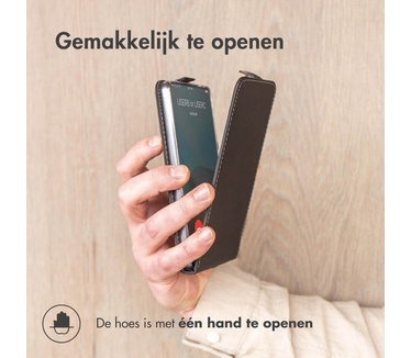 Accezz Flipcase Samsung Galaxy S26 - Zwart