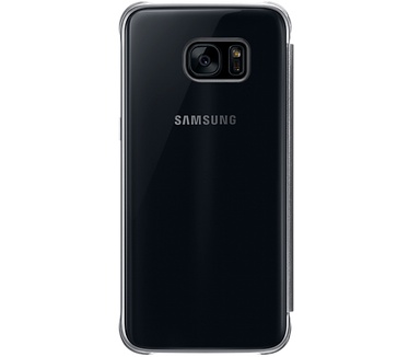 Samsung Galaxy S7 edge Clear View Cover (Galaxy S7 edge) Zwart