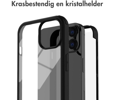 Accezz 360В° Full Protective Cover iPhone 13 Pro Max - Zwart