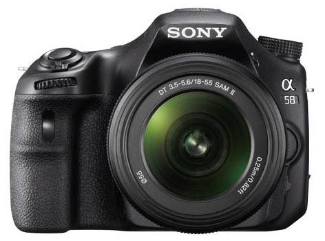 Sony Alpha A58 afbeeldingen uitgelekt