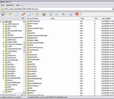 RegCool 3.011 screenshot (resized)