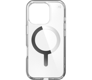 Speck Presidio Perfect Clear + MS Apple iPhone 16 Pro Clear - with Microban