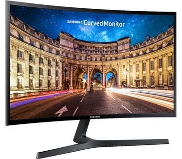 Samsung C24F396FHU Zwart