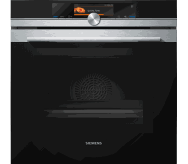 Siemens iQ700 HN678G4S6 Edelstahl Einbau-Backofen mit Mikrowelle und Dampf, 60 cm, 67 Liter