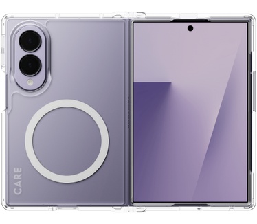 PanzerGlass CARE™ by PanzerGlass® Urban Combat Case Transparent w. White Qi Samsung Fold8