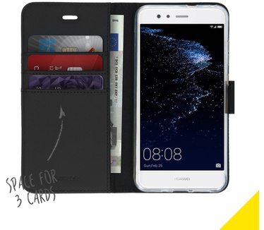 Accezz Wallet Softcase Bookcase Huawei P10 Lite (P10 Lite) Zwart