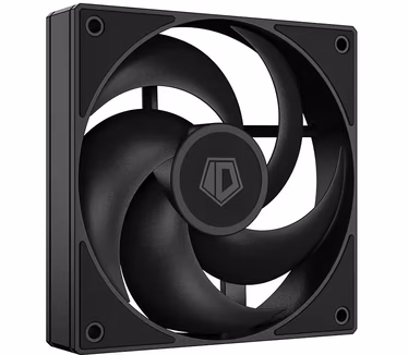 ID-Cooling AS-120-K, 1-pack, Zwart, 120mm