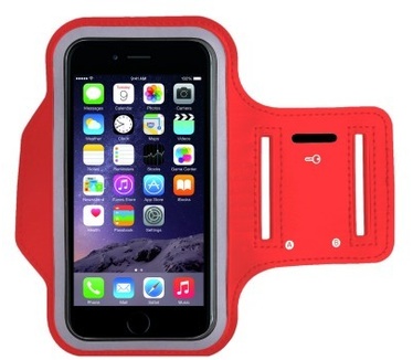 qMust Universele Sportarmband - Maat XXL - Red