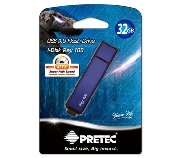 Pretec I-Disk Technology 32GB USB 3.0 Disk REX 100