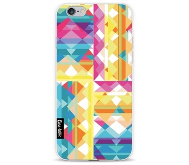 Casetastic Softcover Apple iPhone 6S Plus - Triangle Checker