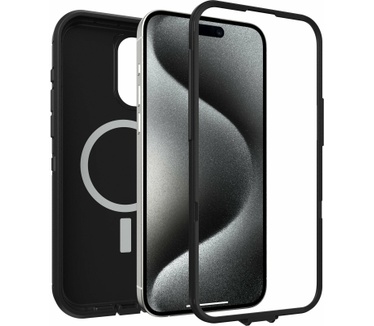 Otterbox Defender XT Series voor iPhone 15 Pro Max, Black (iPhone 15 Pro Max) Zwart