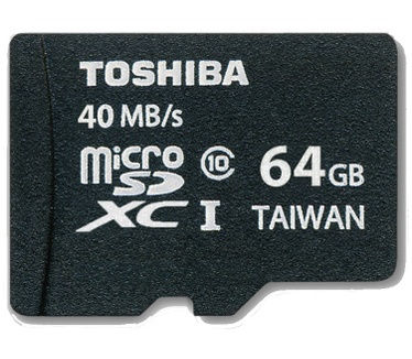 Toshiba MicroSDXC 64GB Class 10