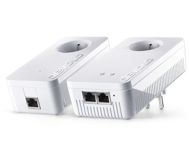 Devolo (09393 ) dLAN 1200+ Wfi AC Starter Kit Powerline Adapter - BE