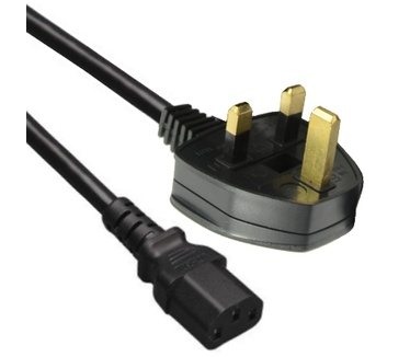 Eeconn Netsnoer, Engeland - C13, 3x 0.75mm