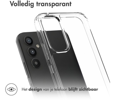 Accezz Xtreme Impact Backcover Samsung Galaxy A34 (5G) - Transparant