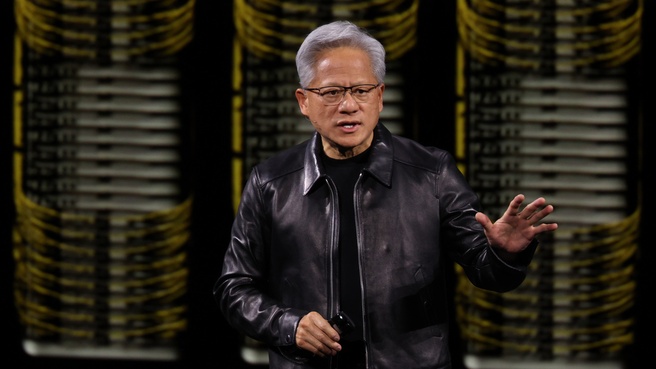Nvidia-ceo Jensen Huang. Bron: Sean Gallup/Getty Images