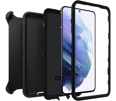 Otterbox Defender Series voor Samsung Galaxy S21+ 5G, zwart - Geen retailverpakking
