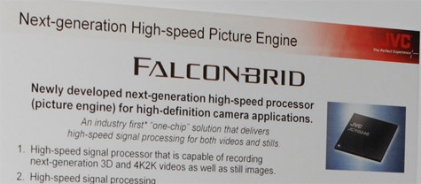 JVC Falconbrid 4K-camcorder CES 2012
