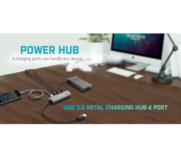 iTEC USB 3.0 Metal Housed Charging Hub