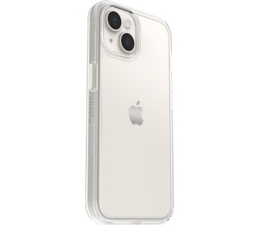 Otterbox OtterBox Symmetry Clear Case voor iPhone 14 Plus, Schokbestendig, Valbestendig, Dunne beschermende hoes, 3x getest volgens militaire standaard, Antimicrobieel, Clear, Geen retailverpakking
