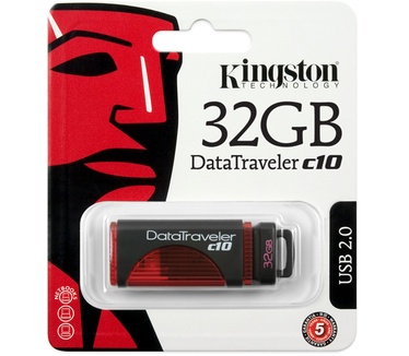 Kingston DataTraveler c10  32GB Rood