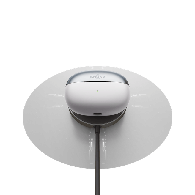 Wireless charging shokz