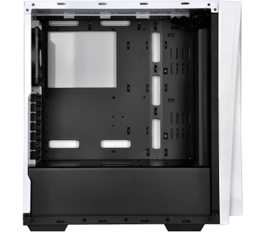 Silverstone Redline RL06 Wit/Zilver + tempered glass window