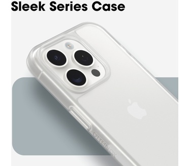 Otterbox React Series voor iPhone 15 Pro, Clear (iPhone 15 Pro) Transparant