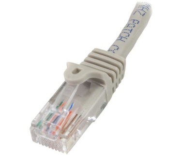 Startech.com Cat5e Ethernet netwerkkabel met snagless RJ45 connectors UTP kabel 0,5m grijs