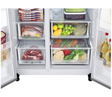 LG GSLV71PZTE edelstahl