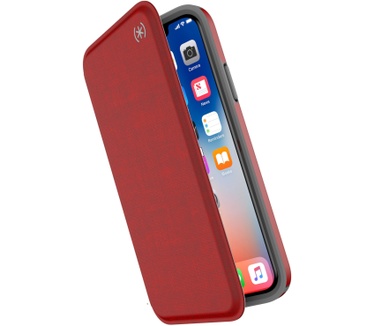 Speck Presidio Folio iPhone XS / X (iPhone XS / X) Rood
